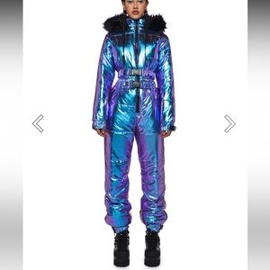 Purple Snow suit